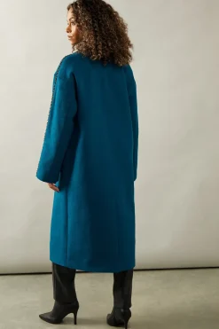 Relaxed Studded Coat