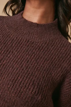 Ribbed Crew Neck Jumper