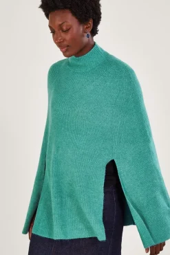 Ribbed Poncho