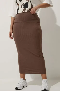 Ribbed Skirt