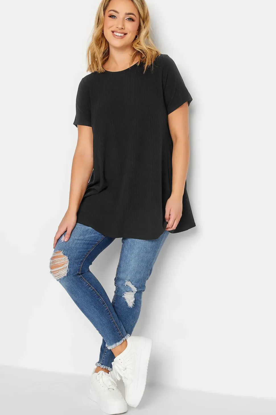 Ribbed Swing Top
