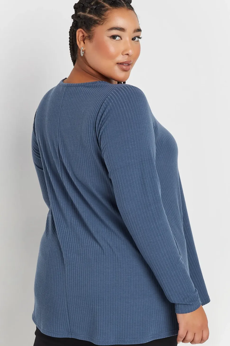 Ribbed Swing Top