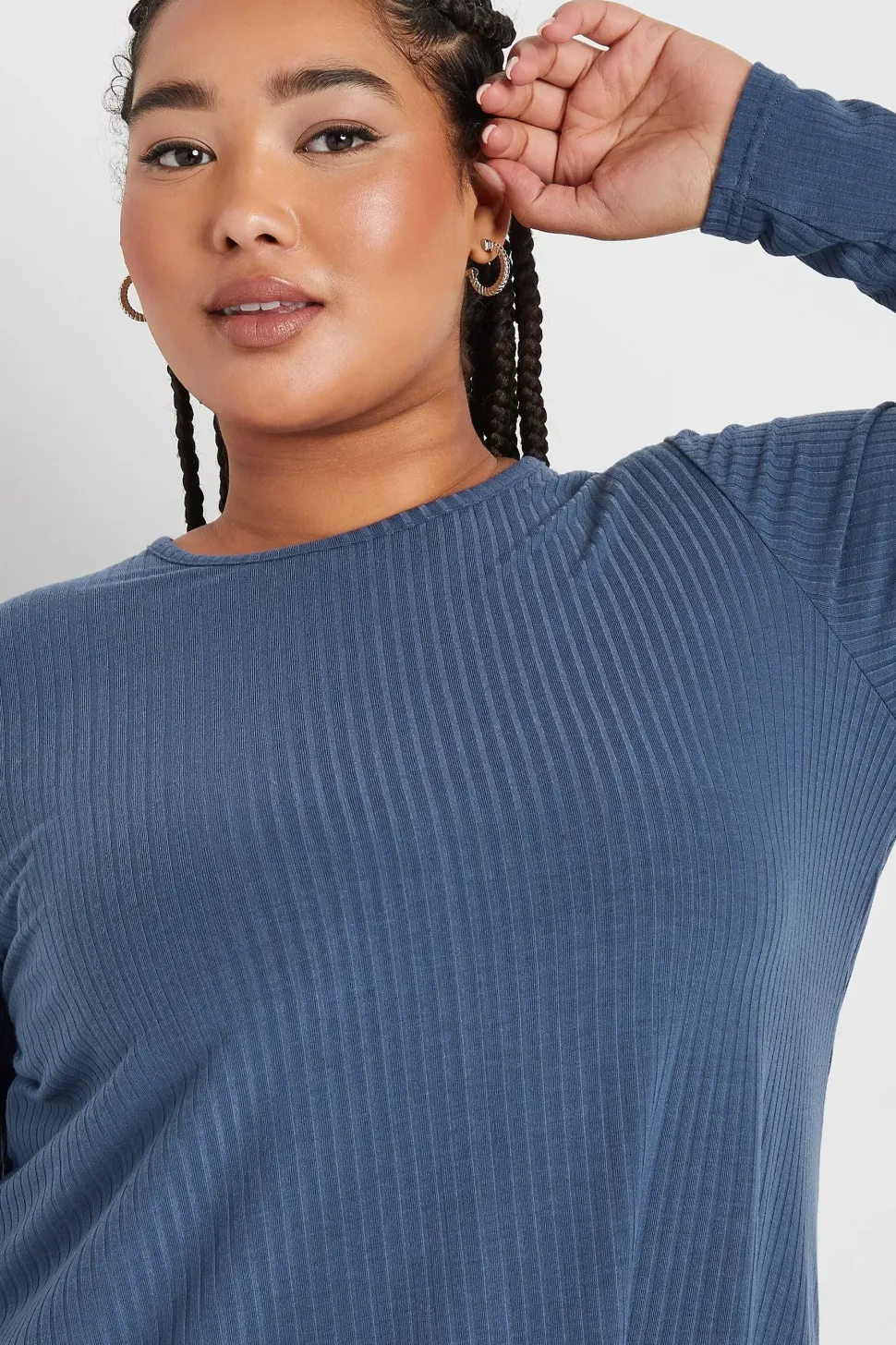 Ribbed Swing Top