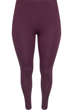 Ribbed Texture Leggings