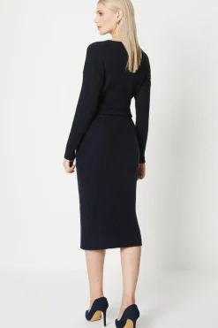 Ribbed Tube Skirt Co-ord