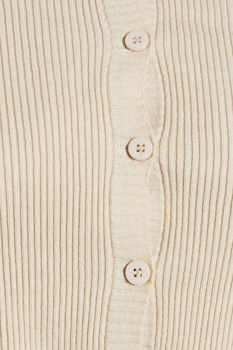 Rib Knit Wide Sleeve Cropped Cardigan