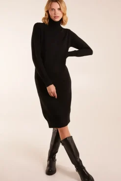 Roll Neck Jumper Dress