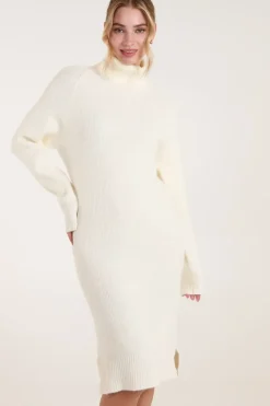 Roll Neck Jumper Dress