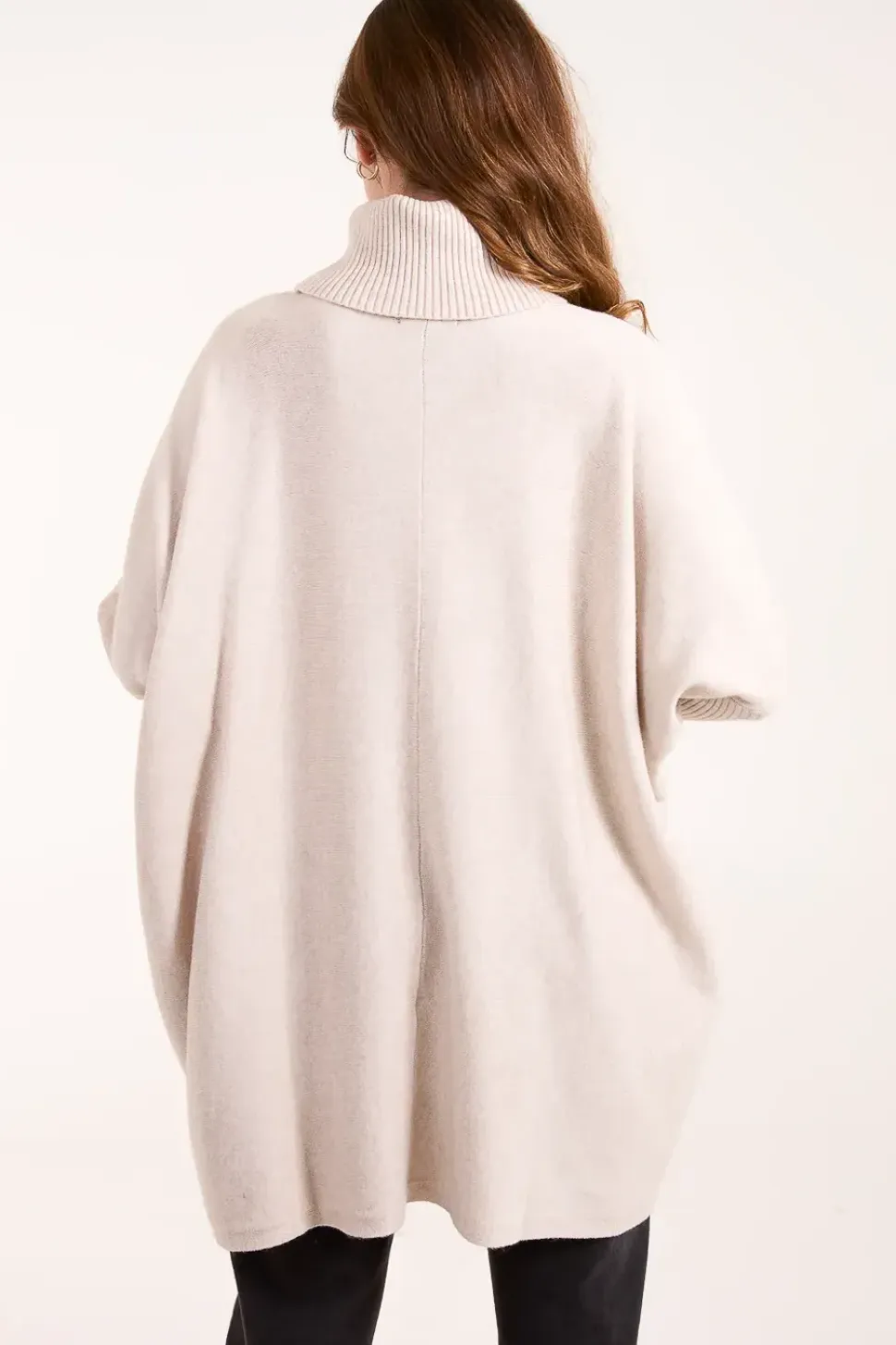Roll Neck Pocket Jumper