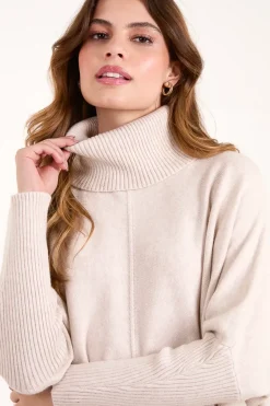 Roll Neck Pocket Jumper