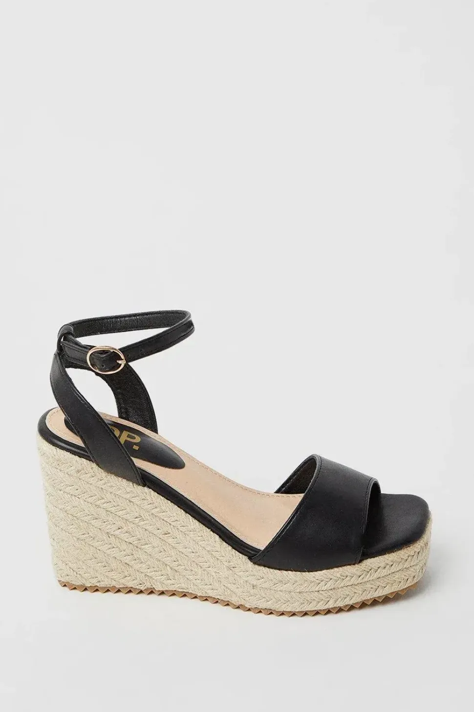 Romina High Heeled Espadrille Wedge Sandals