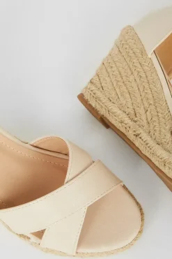 Rosie Cross Strap Wedges