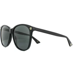 Round Black Grey Sunglasses