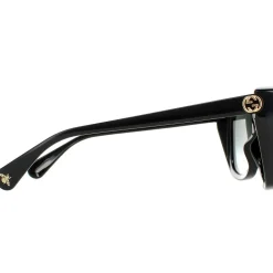 Round Black With Green and Red Grey Gradient GG0702SKN Sunglasses