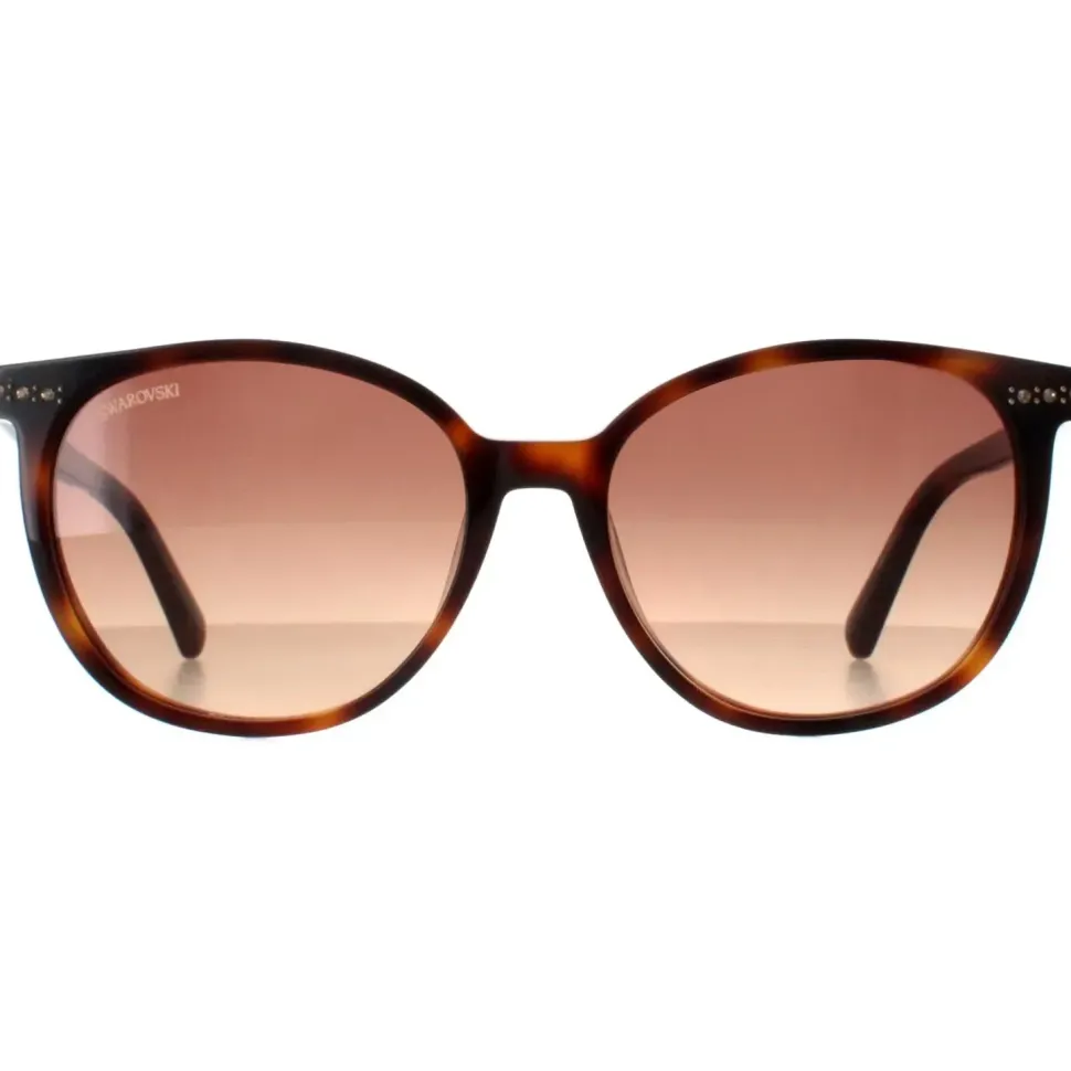 Round Dark Havana Brown Gradient SK0354