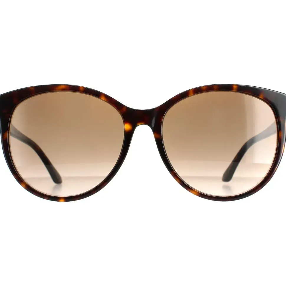 Round Havana Brown Gradient GG0729SA