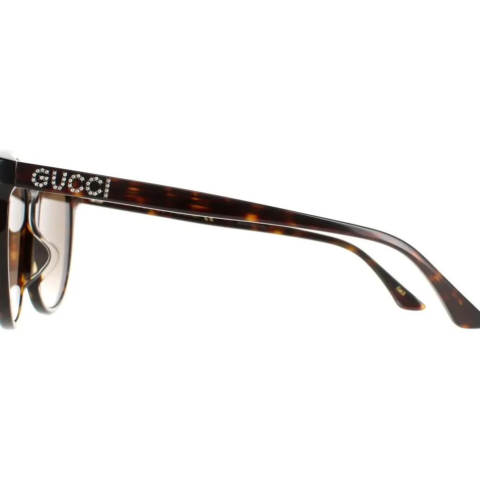 Round Havana Brown Gradient GG0729SA