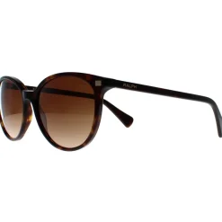 Round Shiny Dark Havana Brown Gradient RA5296