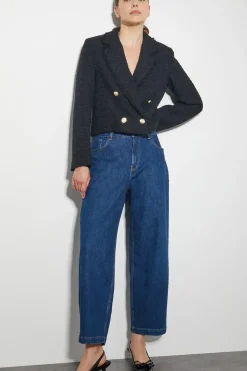 Rubi Crop Tweed Blazer