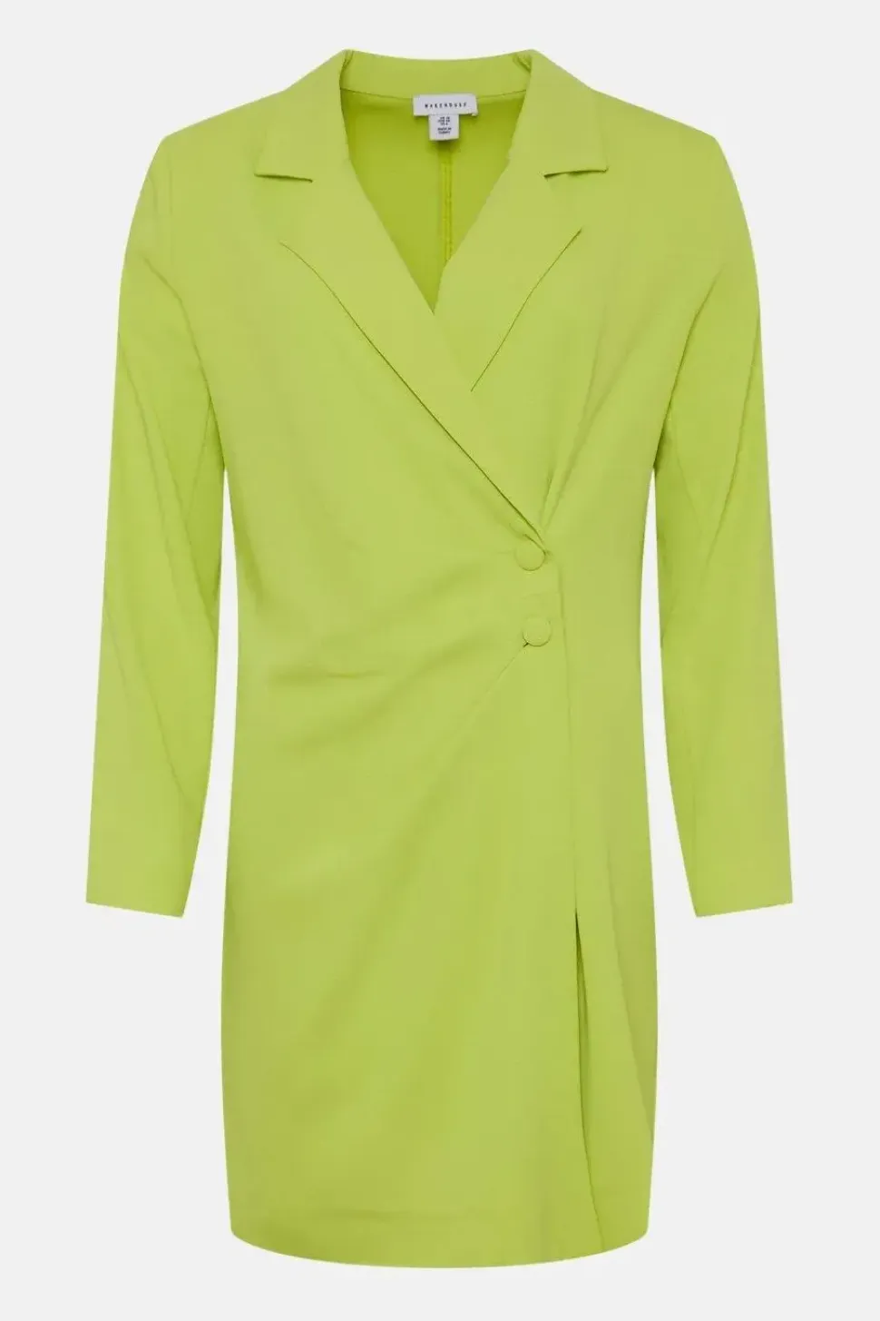 Ruched Side Blazer Dress