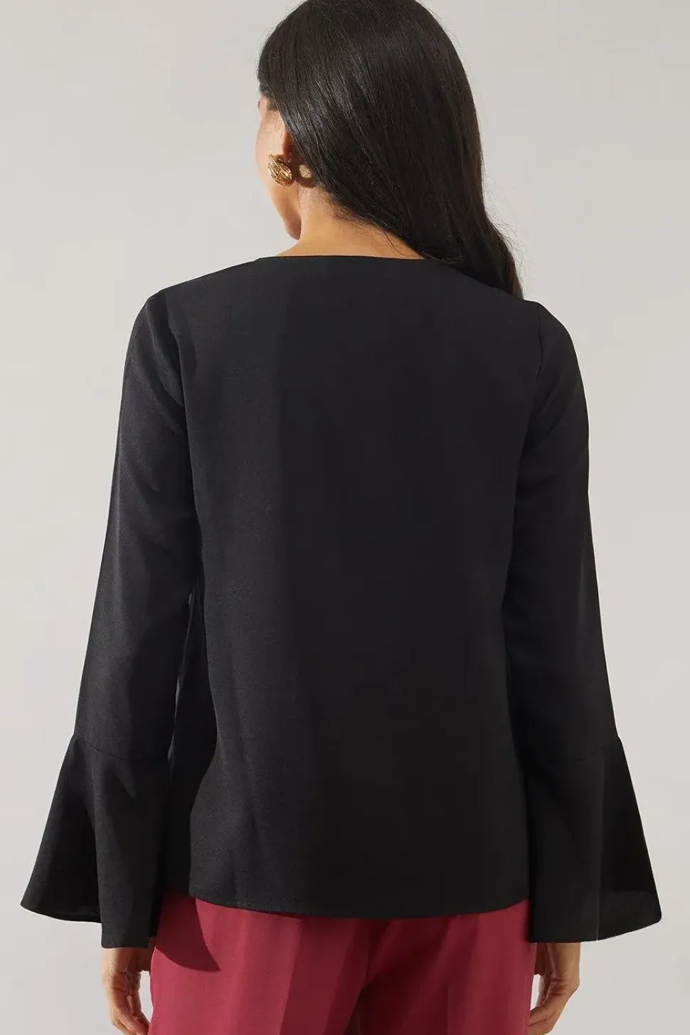 Ruffle Detail Blouse