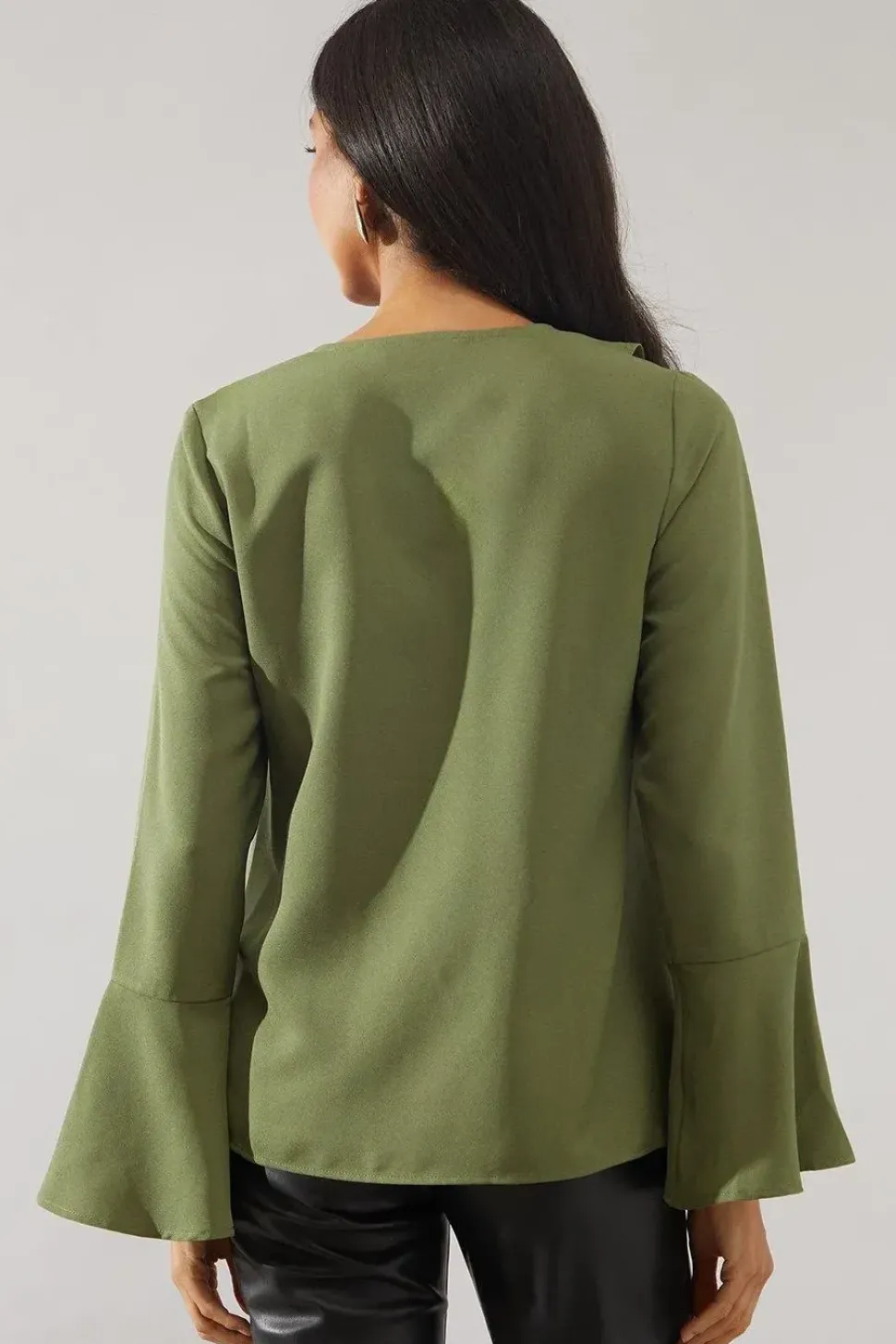 Ruffle Detail Blouse