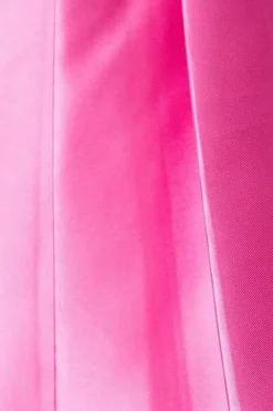 Ruffle Detail Tiered Skirt Twill Midi Dress