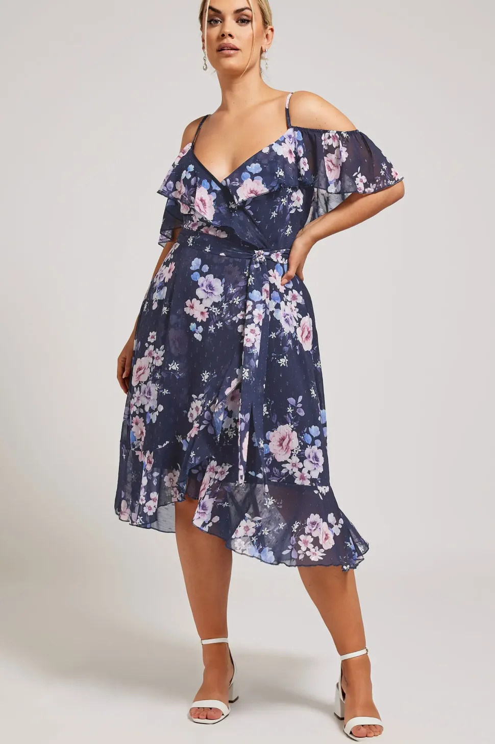 Ruffle Hem Dress