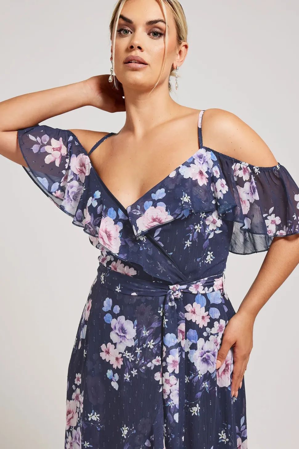Ruffle Hem Dress