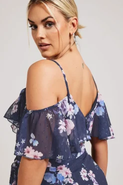 Ruffle Hem Dress