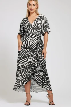 Ruffle Hem Maxi Dress