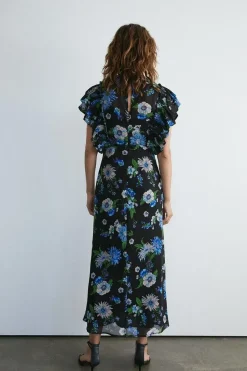 Ruffle Maxi Dress