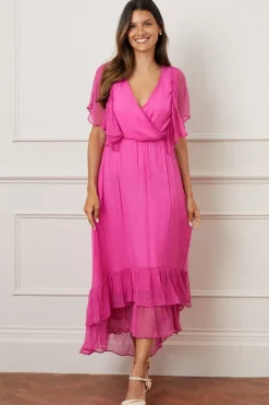 Ruffle Tiered Midaxi Dress