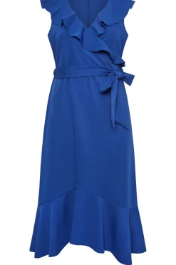 Ruffle Wrap Dress