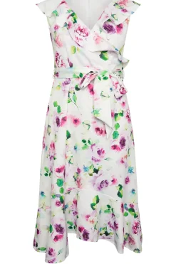 Ruffle Wrap Dress