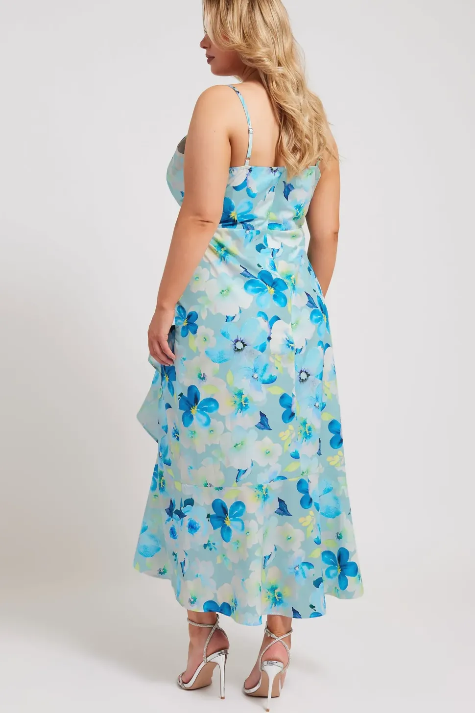Ruffle Wrap Dress