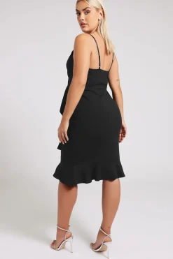 Ruffle Wrap Dress