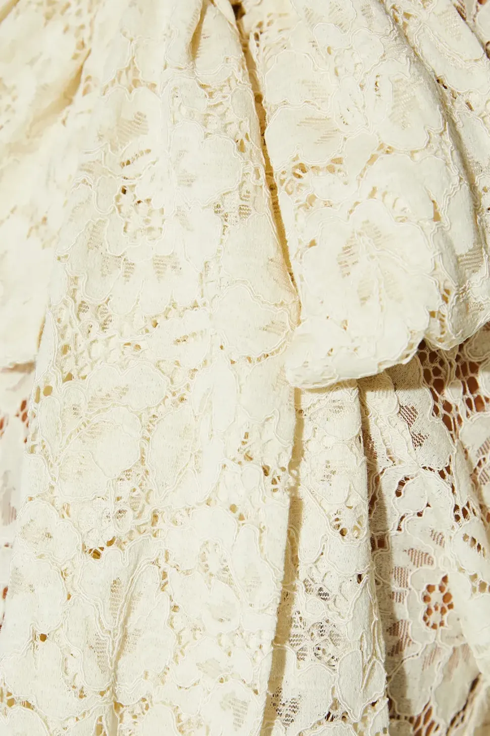 Runway 1.8.1.8 Chantilly Lace Pussy Bow Blouse