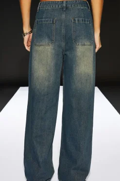 Runway 1.8.1.8 Earth Toned Pleat Front Jean
