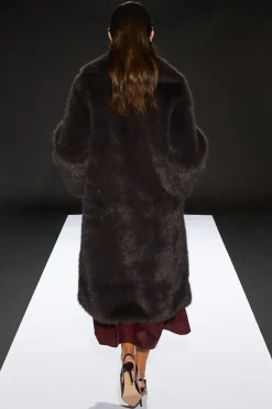 Runway 1.8.1.8 Faux Fur Maxi Coat