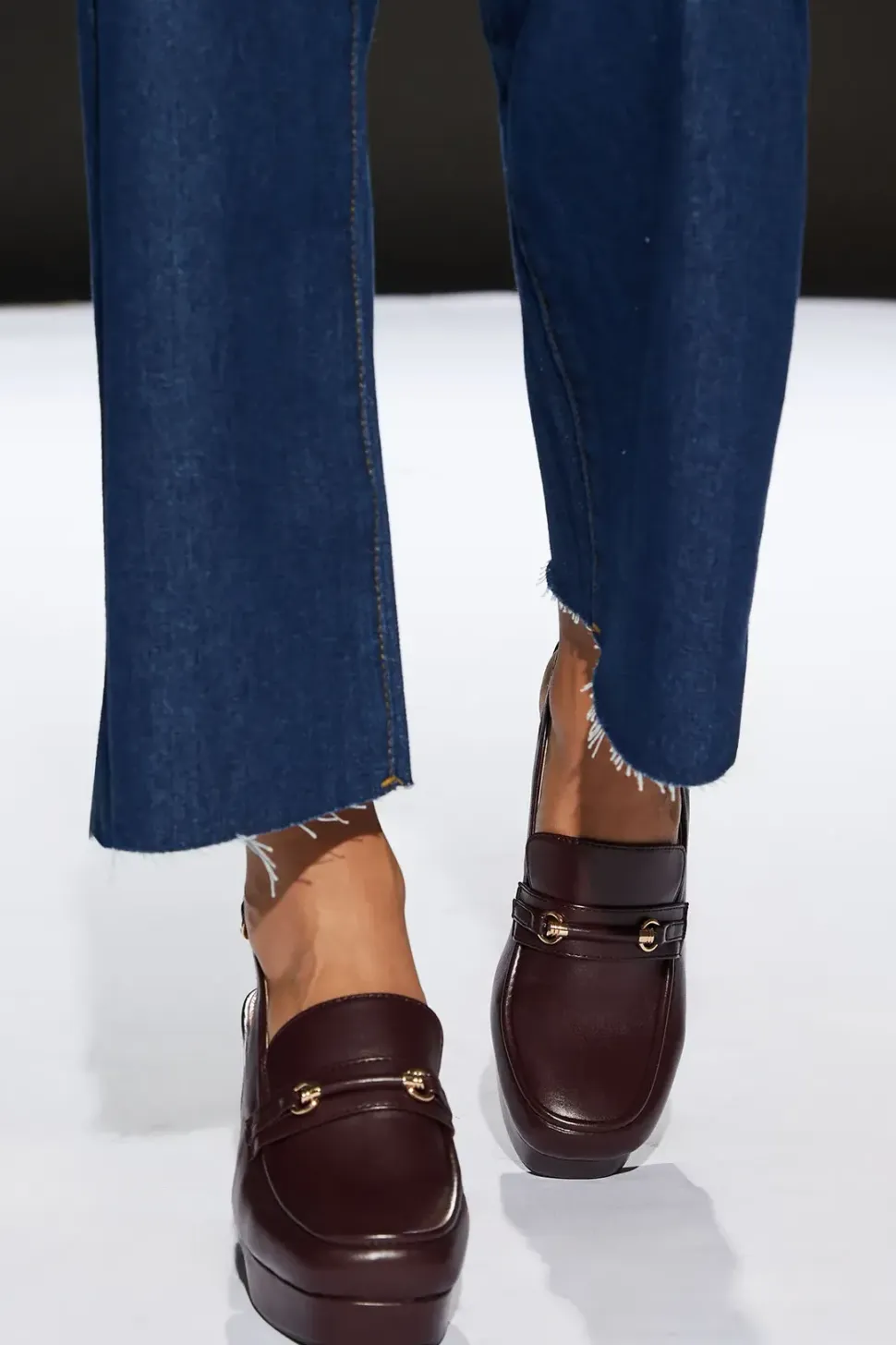 Runway 1.8.1.8 Slingback Platform Loafers