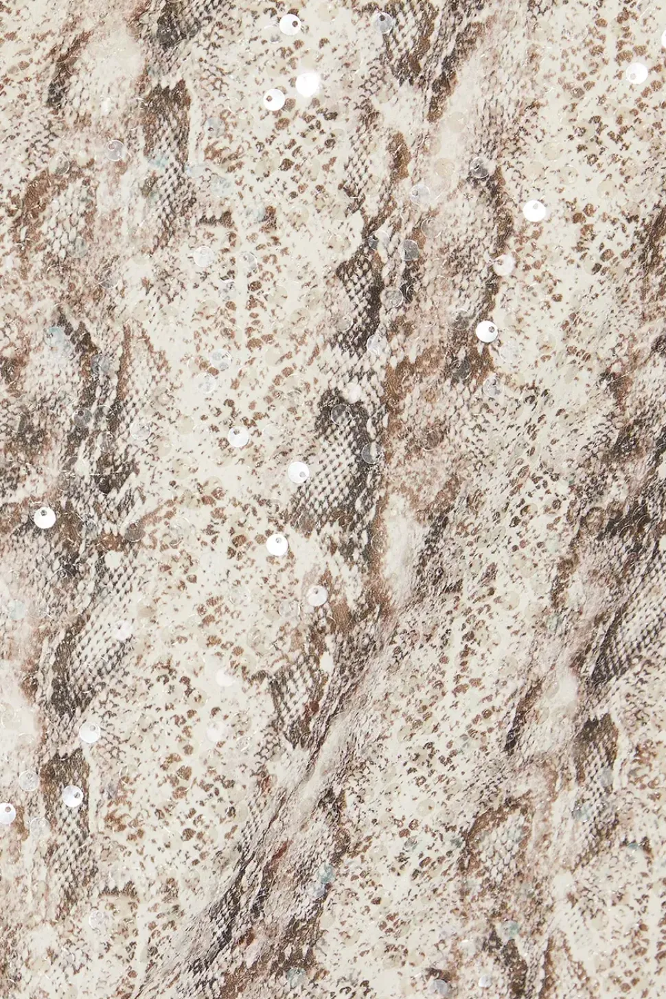 Runway 1.8.1.8 Snake Print Sequin Skirt