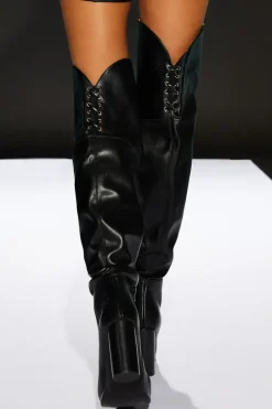 Runway 1.8.1.8 Thigh High Heeled Boots
