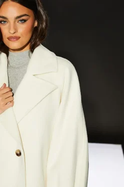 Runway 1.8.1.8 Wool Blend Maxi Double Breasted Coat