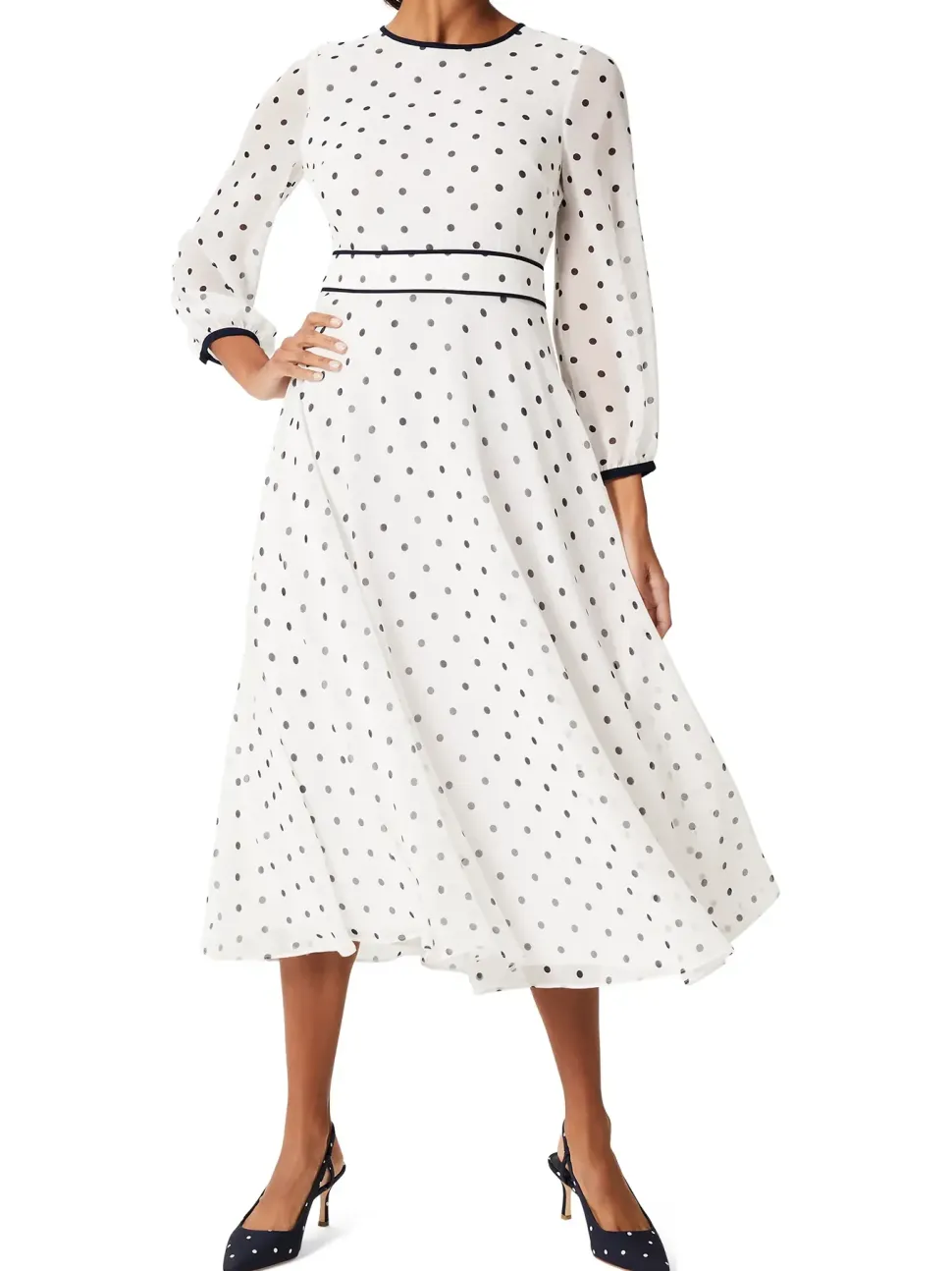 Sahara Dress-Polka Dot
