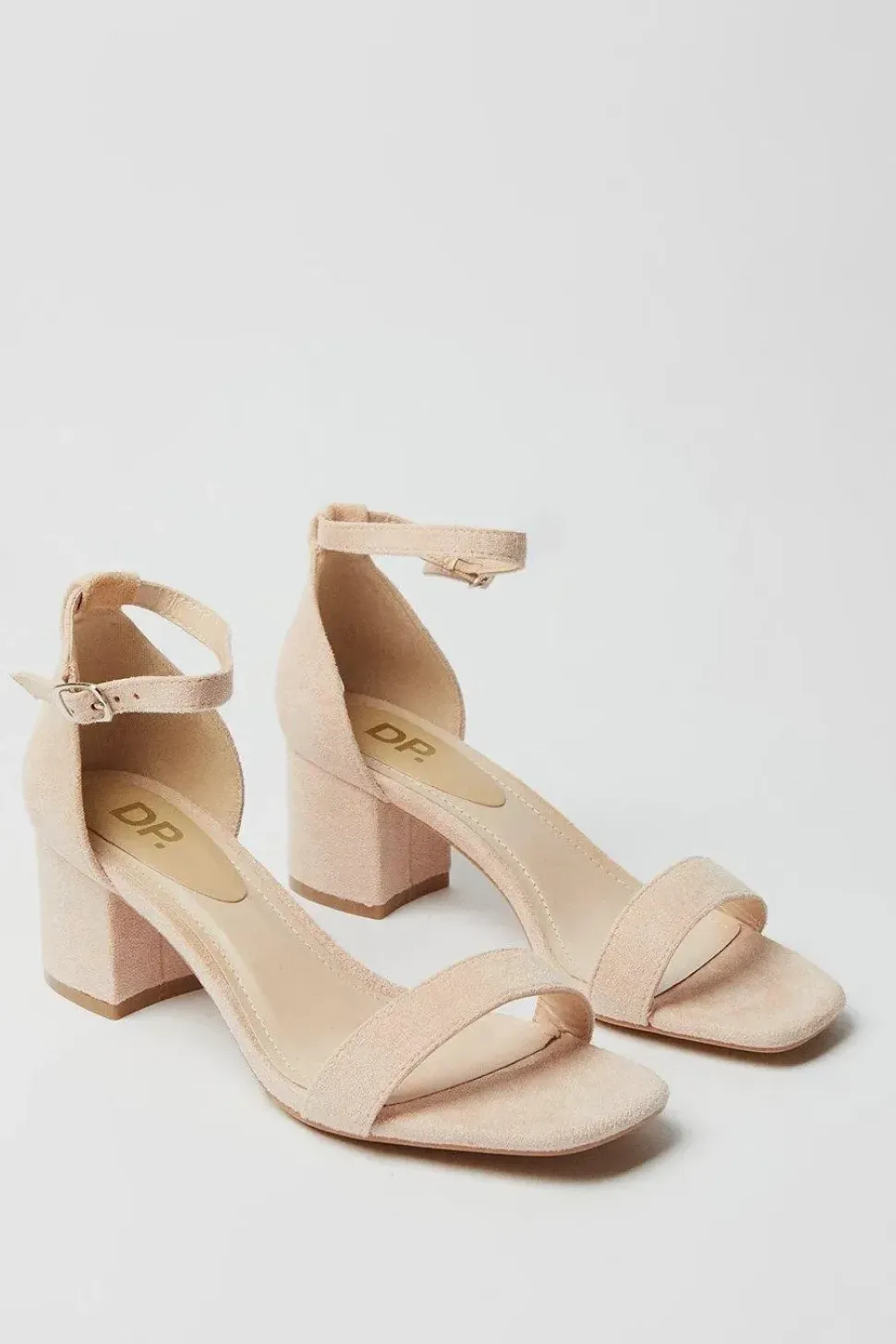 Sammie Low Block Barely There Heels