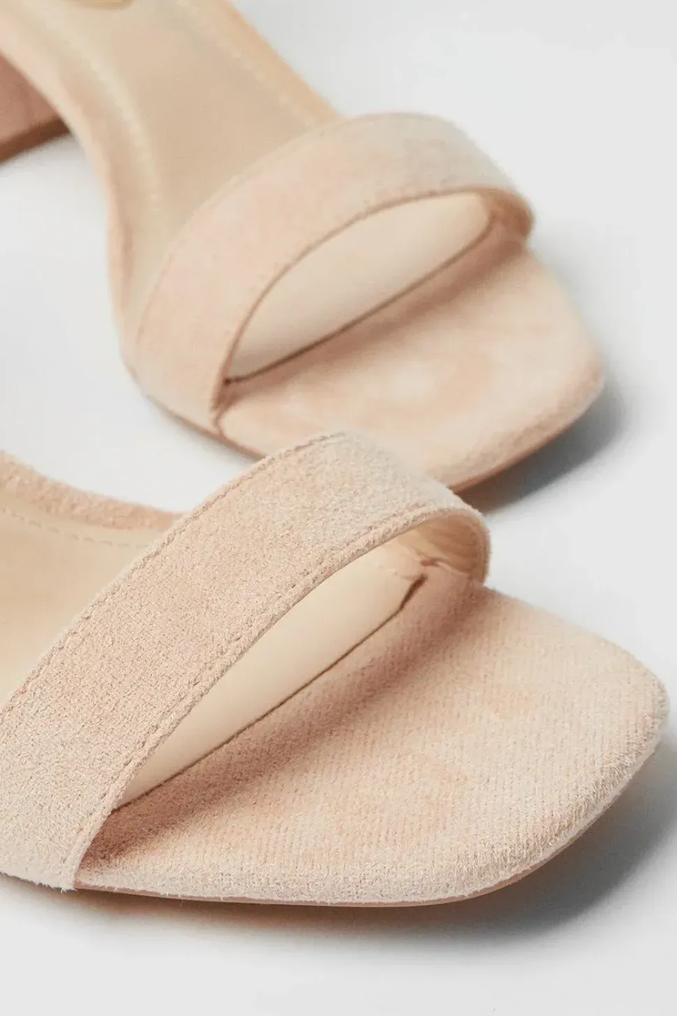 Sammie Low Block Barely There Heels