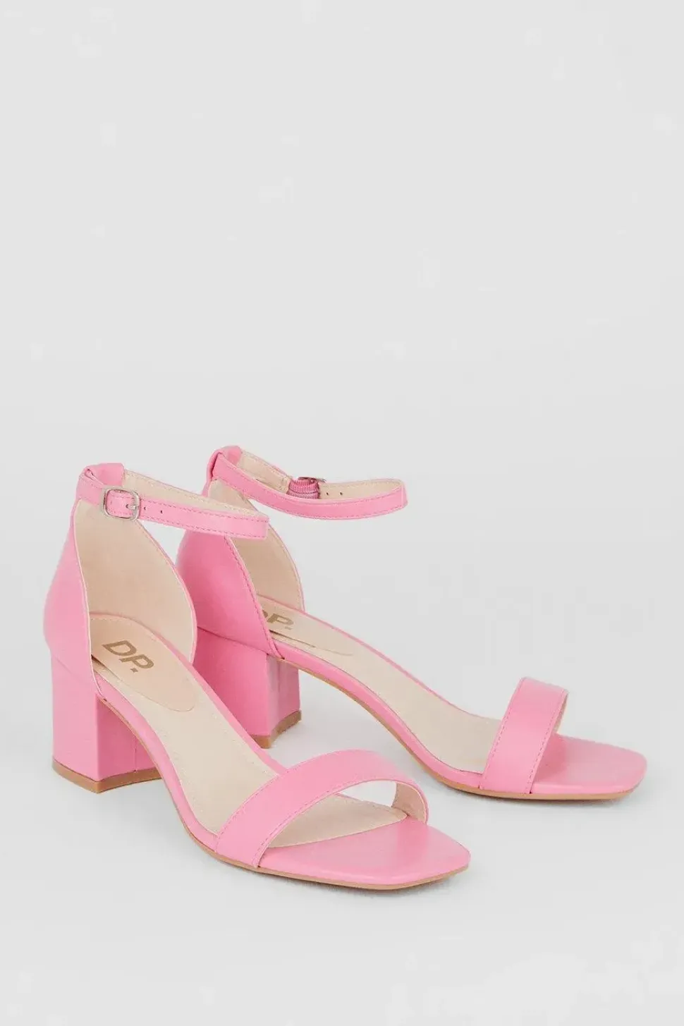 Sammy Low Block Barely There Heels