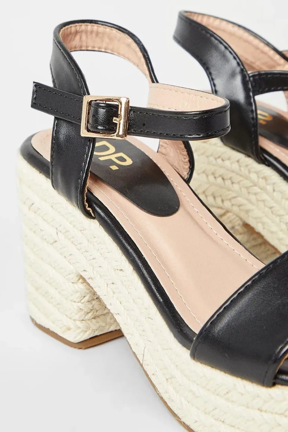 Saphire Espadrille Demi Wedge Sandals