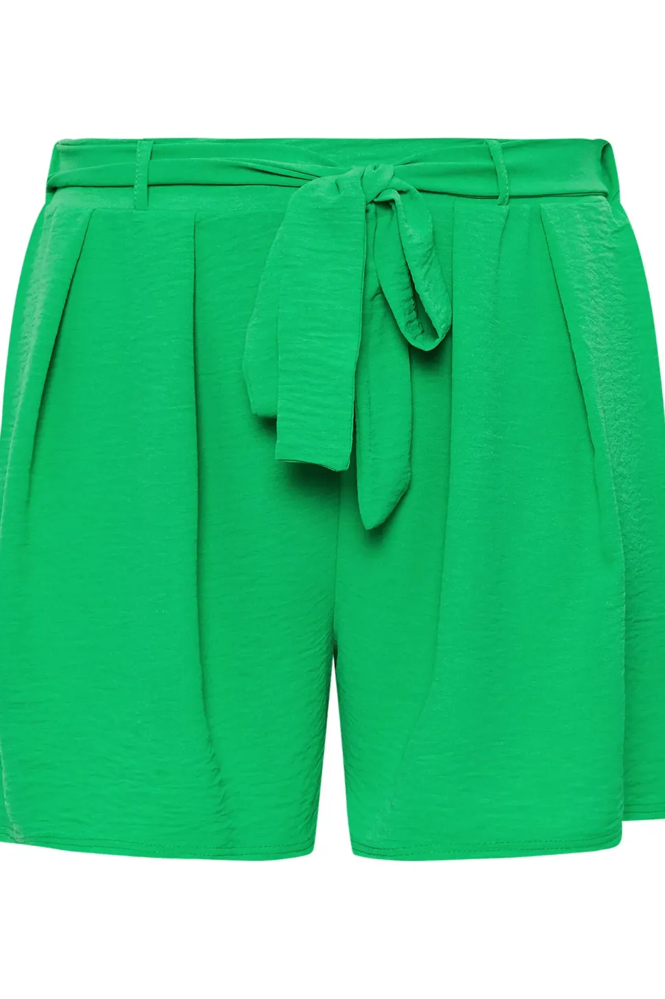 Satin Belted Shorts